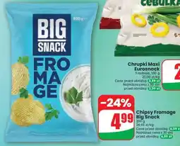 Dino Chipsy fromage Big Snack oferta