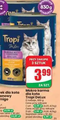 Dino Mokra karma dla kota Tropi DeLux oferta