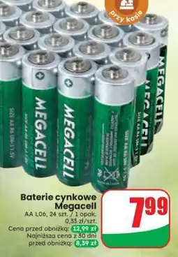 Dino Baterie cynkowe Megacell oferta