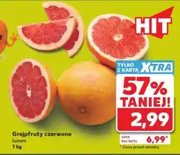 Kaufland Grejpfruty czerwone, luzem 1 kg oferta