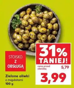 Kaufland Zielone oliwki z migdałami 100 g oferta