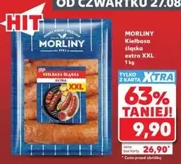 Kaufland MORLINY Kiełbasa śląska extra XXL oferta