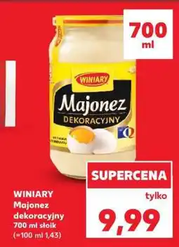 Kaufland Winiary majonez dekoracyjny oferta
