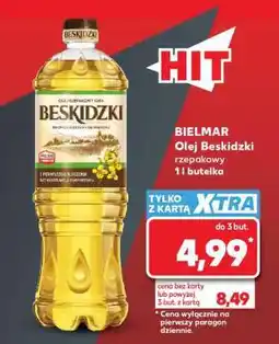 Kaufland BIELMAR Olej Beskidzki rzepakowy 1l butelka oferta