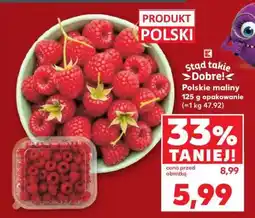 Kaufland Polskie maliny 125 g opakowanie oferta