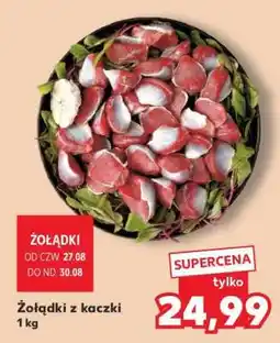 Kaufland Żołądki z kaczki 1 kg oferta