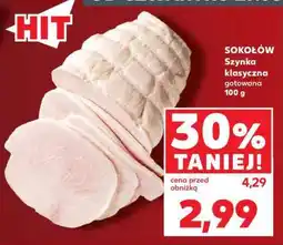 Kaufland SOKOŁÓW Szynka klasyczna gotowana 100 g oferta