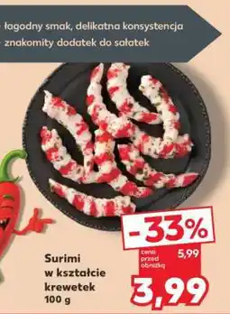 Kaufland Surimi w kształcie krewetek 100 g oferta