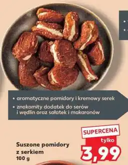 Kaufland Suszone pomidory z serkiem 100 g oferta
