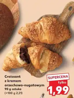 Kaufland Croissant z kremem orzechowo-nugatowym oferta
