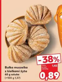 Kaufland Bułka muszelka z kiełkami żyta oferta