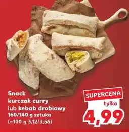 Kaufland Snack kurczak curry lub kebab drobiowy oferta