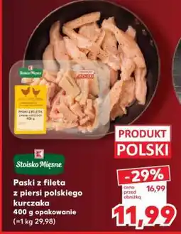 Kaufland Paski z fileta z piersi polskiego kurczaka oferta