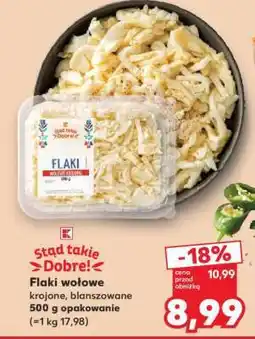 Kaufland Flaki wołowe krojone, blanszowane 500 g opakowanie oferta