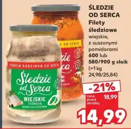 Kaufland Śledzie od Serca oferta