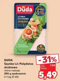 Kaufland DUDA Szynka lub Polędwica drobiowa oferta