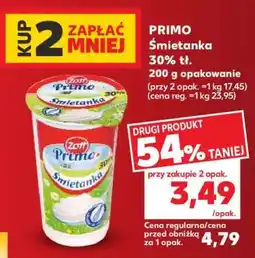 Kaufland PRIMO Śmietanka 30% tł oferta