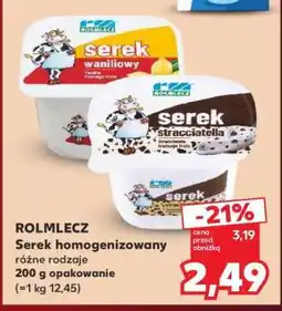 Kaufland ROLMLECZ Serek homogenizowany oferta