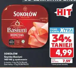 Kaufland SOKOŁÓW Szynka Basiuni oferta