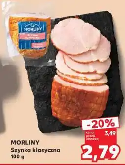 Kaufland MORLINY Szynka klasyczna 100 g oferta