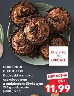 Kaufland Babeczki o smaku czekoladowym z nadzieniem śliwkowym oferta