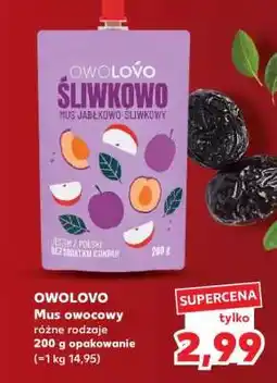Kaufland OWOLOVO Mus owocowy oferta