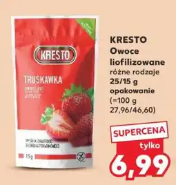 Kaufland KRESTO Owoce liofilizowane oferta