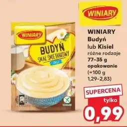 Kaufland WINIARY Budyń lub Kisiel oferta