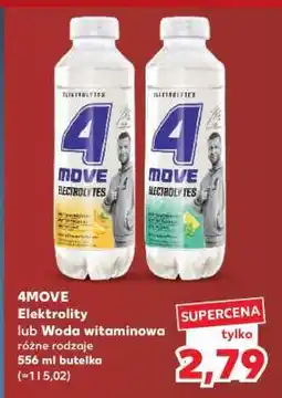 Kaufland 4MOVE Elektrolity lub Woda witaminowa oferta