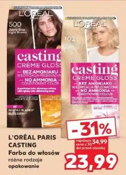 Kaufland L'ORÉAL PARIS CASTING oferta