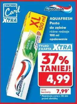 Kaufland AQUAFRESH Pasta do zębów oferta