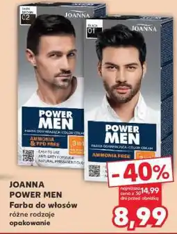 Kaufland JOANNA POWER MEN oferta