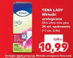Kaufland TENA LADY Wkładki urologiczne Slim ultra mini plus 24 szt. opakowanie oferta