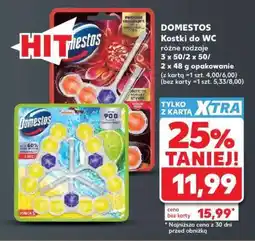 Kaufland DOMESTOS Kostki do WC oferta