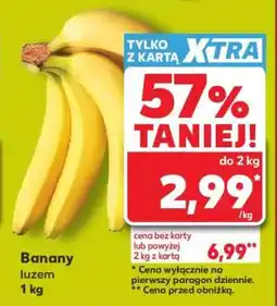 Kaufland Banany luzem 1 kg oferta