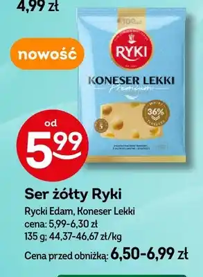 Ser żółty Koneser Lekki Ryki