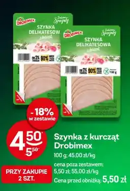 Żabka Szynka z kurcząt Drobimex oferta