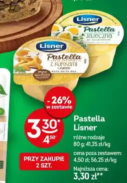 Żabka Pasta grzybowa z kurkami i jajkiem Pastella Lisner oferta