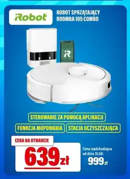 RTV EURO AGD Robot sprzątający iRobot Roomba 105 Combo oferta