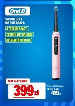 RTV EURO AGD Szczoteczka Oral-B iO5 Pink oferta