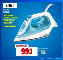RTV EURO AGD Żelazko Braun SI3053BL oferta