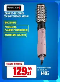 RTV EURO AGD Lokówko-suszarka Remington Coconut Smooth AS5901 oferta