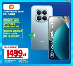 RTV EURO AGD Smartfon Xiaomi Redmi Note 15 Pro+ 256GB oferta
