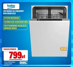 RTV EURO AGD Zmywarka do zabudowy Beko B100 BDIN14320 oferta