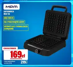 RTV EURO AGD Gofrownica Mpm MGO-56 oferta