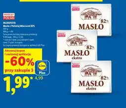 Lidl Masło ekstra z Polskiej Mleczarni oferta