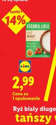 Lidl Ryż biały długoziarnisty Kuchnia Lidla oferta