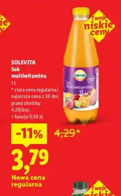 Lidl Sok multiwitamina Solevita oferta