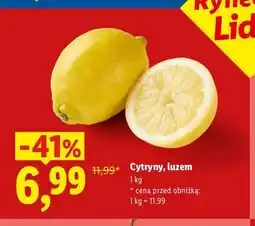 Lidl Cytryny oferta