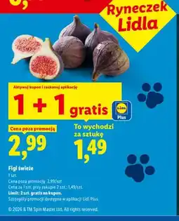 Lidl Figi świeże oferta